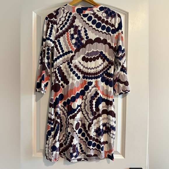 Boden Geometric Beaded Jersey Tunic Dress size 4 - Picture 3 of 4